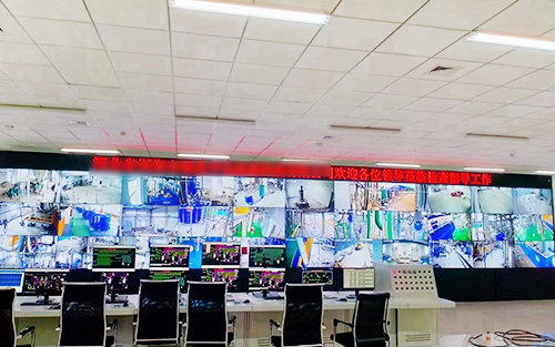 监控室拼接屏方案，监控室拼接屏效果图
